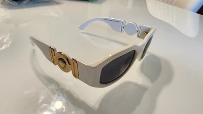 Gafas de sol unisex VERSACE VE4361 GB1 87 blanco gris 53 mm Foto 1 de 4