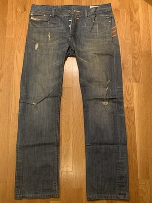 Jeans Diesel X Adidas Collab Viker-AD desgastados lavado ligero 34x32 como nuevos Foto 1 de 4