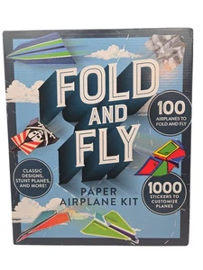 Fold and Fly Paper Air Plane Kit - Bild 1 von 10