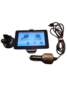Garmin Nuvi 3550LM GPS w/ Window Mount And Power Cord Lifetime Maps Tested Works - Picture 1 of 10