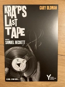 Gary Oldman Theatre Programme Krapp’s Last Tape - Picture 1 of 4