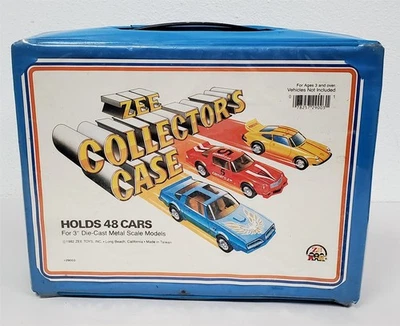 D-927 DE COLECCIÓN 1982 ZEE TOYS ESTUCHE DE TRANSPORTE DE COLECCIONISTA PARA 48 COCHES DIECAST! Foto 1 de 4