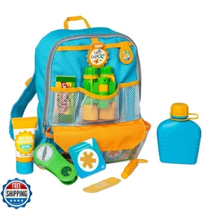 Melissa and Doug Let’s Explore Hiking Play Set – 23 Pieces Toddler Nature Toy - Picture 1 of 5