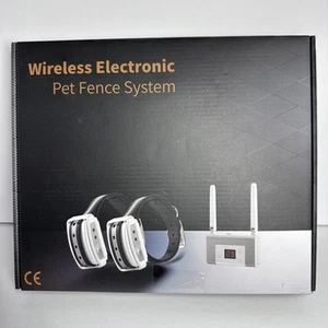 FOCUSER Electric Wireless Dog Fence System, Pet Containment System for 2 Dogs - Picture 1 of 3