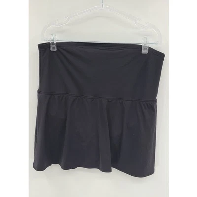 Lands End Black Swim Skirt With Built In Briefs Size 18W - Image 1 of 4