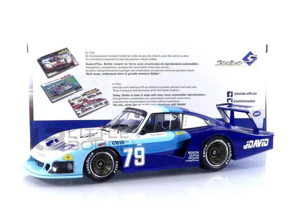 SOLIDO 1/18 - PORSCHE 935 MOBYDICK - LE MANS 1982 S1805402 - Image 1 of 1