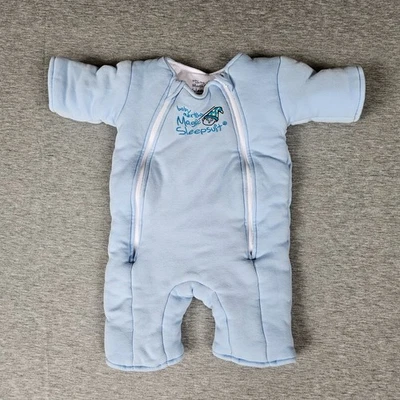 Pijama Baby Merlin's Magic azul para dormir infantil grande 6-9 meses 18-21 libras Foto 1 de 4
