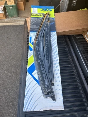 Viseiras de ventilação AVS defletores de janela protetores de chuva para Ford F-150 Crew Cab 2015-2024 - Imagem 1 de 2