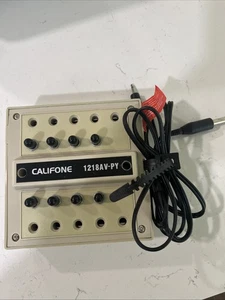 Califone 1218AV-PY MONO 8 STAZIONI JACKBOX CUFFIA STAZIONE SCUOLA SURPLUS - Foto 1 di 4