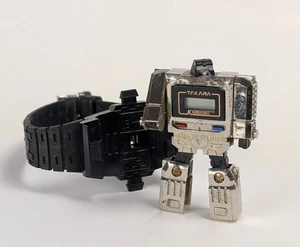 1983 Takara Transformers Silver Kronoform Robot Watch Microman Action Figure  - Picture 1 of 7