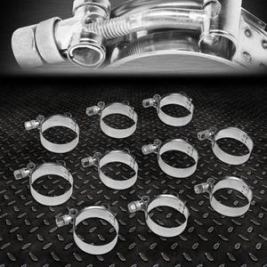 2 "ACERO INOXIDABLE TURBO ADMISIÓN INTERCOOLER SILICONA T-BOLT MANGUERA ABRAZADERAS 10PCS - Imagen 1 de 6
