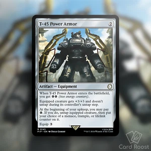 MTG Magic T-45 Power Armor 0145 Universes Beyond: Fallout PIP - Picture 1 of 1