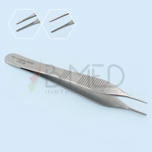 Pinza per tessuti O Grade DeBakey Adson punta 1,5 mm denti atraumatici cardiovascolari - Foto 1 di 6
