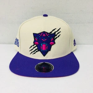 Marvel Studios Black Panther Men's Hat Wakanda Forever Ivory/Purple #852 - Picture 1 of 4