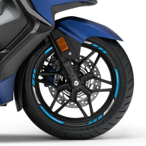 For Honda Forza 350 Motorcycle 12pcs/16pcs Half/Full Rim Wheel Decal Sticker #2 - Picture 1 of 13