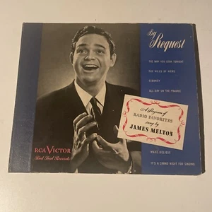 10" 78 RPM 3 Platten Set - James Melton - Ein Programm von Radio Favoriten / M1060 - Bild 1 von 9