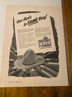 Vintage 1952 Katy Railroad Our Hats In Some Ring Train ad