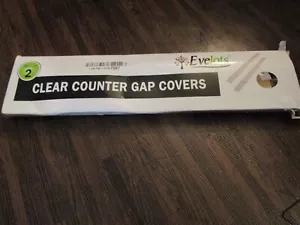 Evelots Cocina Silicona Estufa Contador Hueco Cubierta Horno Protector Derrame Sello 2pk - Imagen 1 de 3