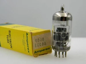 Amperex 6DJ8 ECC88 Test NOS/Near 12500/11250gm Bugle Boy Serious Tubes D369 - Picture 1 of 4