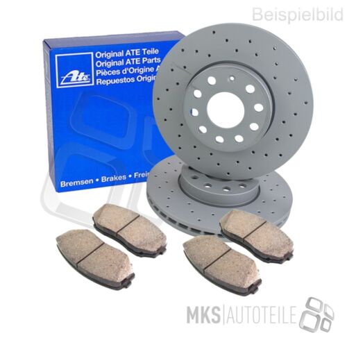 ATE BRAKE DISCS + FRONT PADS Ø295 for Mercedes-Benz C-Class 3883097