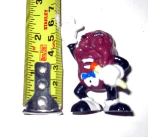 Vintage 1987 The California Raisins Singing with Micropone Figur PVC Original - Bild 1 von 6