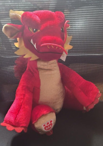 Build a Bear Workshop Year of The Dragon Red & Gold Plush Stuffed Exclusive NWT