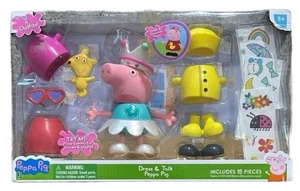 Props Pig Dress Up And Talk Peppa 5 Inch Doll New In Box Rare - Picture 1 of 3
