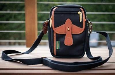 Billingham Airline Stowaway 黑色帆布包 - 全新 — 第 1/3 张图片