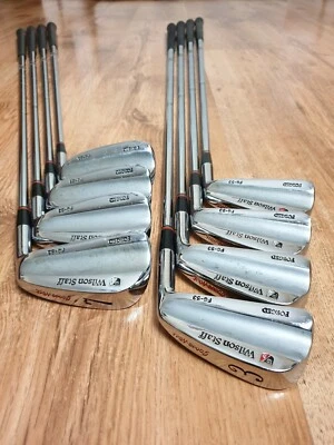 Wilson Staff FG-53 Gooseneck Forged Iron Set 3-PW R400 - Image 1 of 4