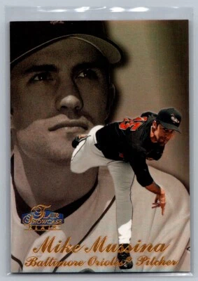 1998 Flair Showcase #84 Mike Mussina - Image 1 of 2