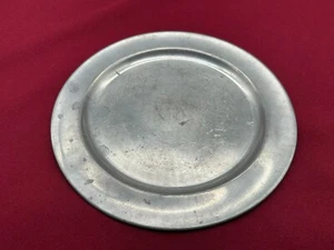 ALTER VONTAGE ZINNTELLER 21cm ELLER AUS ZINN - Bild 1 von 7