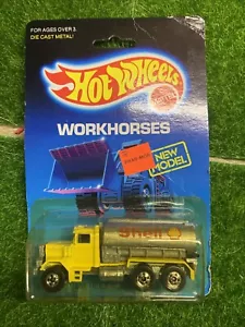 VTG. 1988 Hot Wheels Workhorses Shell Peterbilt Tank Truck #2800 UNOPENED - Picture 1 of 4