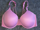 Victorias Secret Pink Wear Everywhere Push Up Bra 38Dd Front Close Strappy