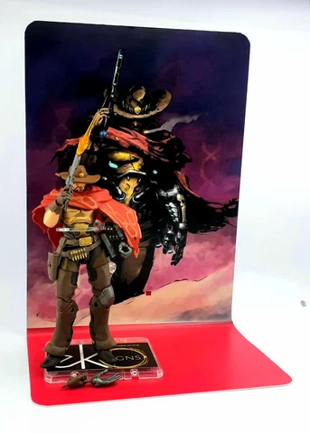 McCREE / OVERWATCH /  ACTION FIGURE  WITH WALL DISPLAY 7 " Cover