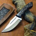BLOODY KNIVES HANDMADE D2 TOOL STEEL SHEEP HORN FIXED BLADE HUNTING KNIFE 1322