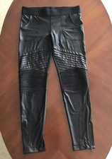 bebe faux leather leggings