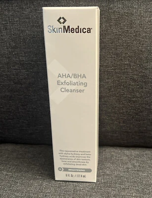 Nuevo limpiador facial exfoliante Fresh Box Skinmedica AHA / BHA 6 oz / 177,4 ml Foto 1 de 3