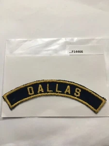 DALLAS TEXAS CUB SCOUT CITY STRIP F14466 - Picture 1 of 2