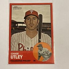 2012 Topps Heritage Target Red Border #221 Chase Utley