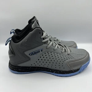 AND 1 Men's Tipoff Sneaker, Alloy/Castle Rock/Dusk Blue, Size: 9 M US - Picture 1 of 8