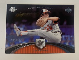 2007 Upper Deck Sweet Spot Classic /575 Jim Palmer HOF Orioles