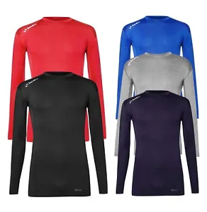 Mens Sondico Sportswear Base Core Long Sleeve Base Layer Top Sizes from S to 5XL - Picture 1 of 66