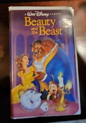 1992 Walt Disney Classic Beauty And The Beast BLACK DIAMOND VHS #1325 — 第 1/4 张图片