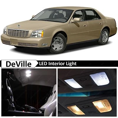 15x Kit de Paquete Interior de Luces LED Blancas para Cadillac DeVille 1994-1997 Foto 1 de 4