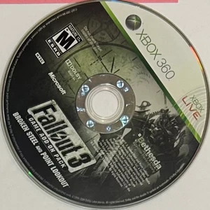 Fallout 3 Game Add-On Pack Broken Steel and Point Lookout Xbox 360 - Disc Only - Picture 1 of 1