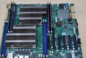 server dual bundle supermicro x10drl-i 2x intel xeon 2640v3|32gb ddr4|2xkühler - Photo 1/10