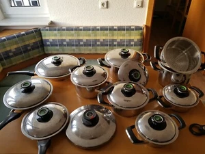 AMC Topfset 21 Teilig, Visiotherm Schnellkochtopf Profiqualität - Bild 1 von 12