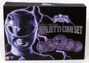 Bandai Mighty Morphin Power Rangers Der Film Legacy Die-Cast Ninjetti Münzset - Bild 1 von 4