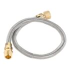 24" Stainless Steel Flexible Pipe Connector Replacement for Gas Grill Fire Pit