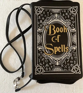 Bolso Bandolera Spirit Libro de Hechizos Halloween Bolso de Mano Bruja Gótica Prop - Imagen 1 de 7